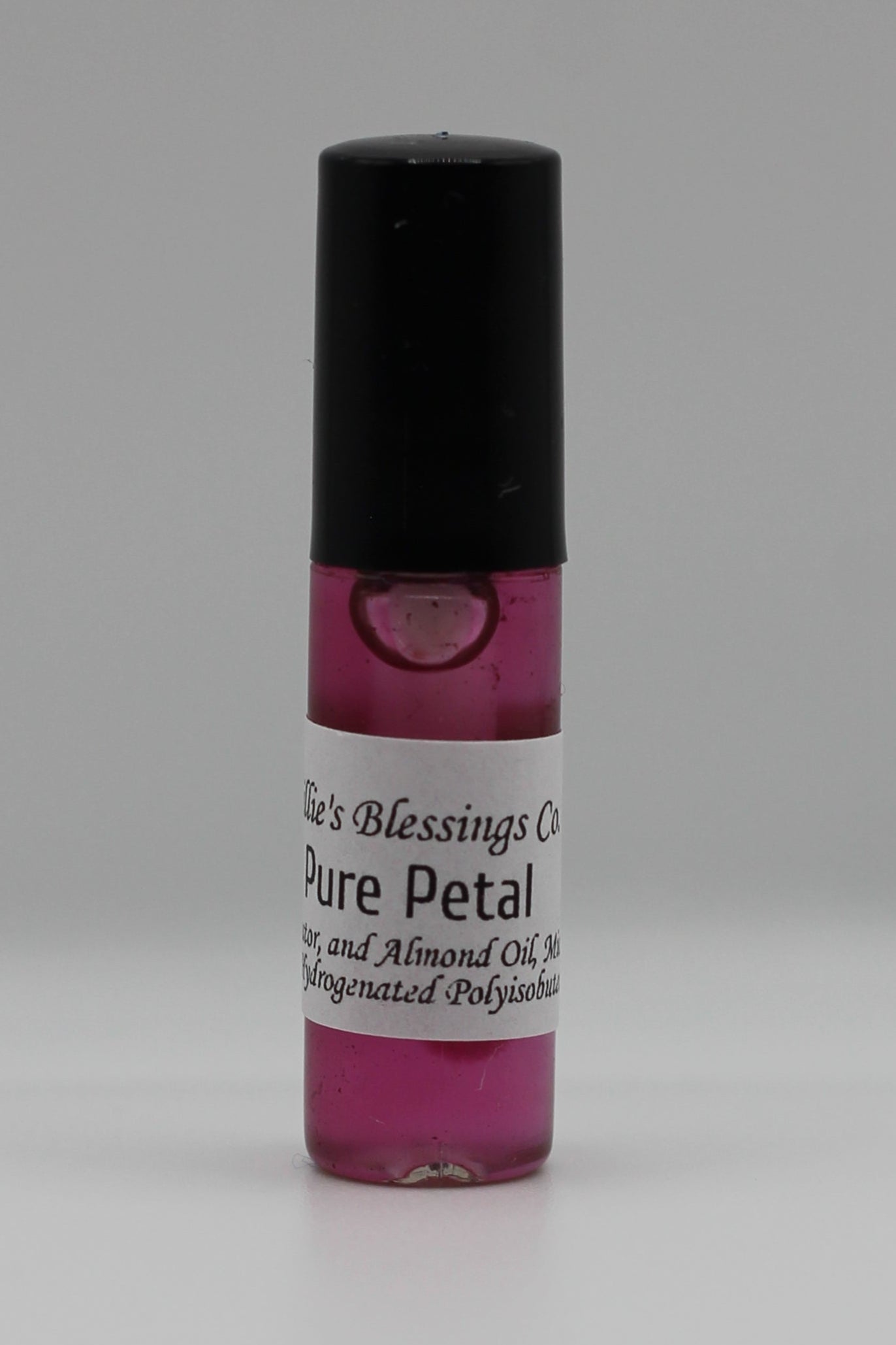 Mini Pure Petal – Cotton Candy Scented Vegan Lip Oil with Sheer Purple Tint